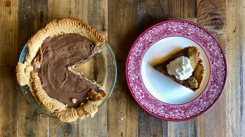 My pie. Sorry about that.